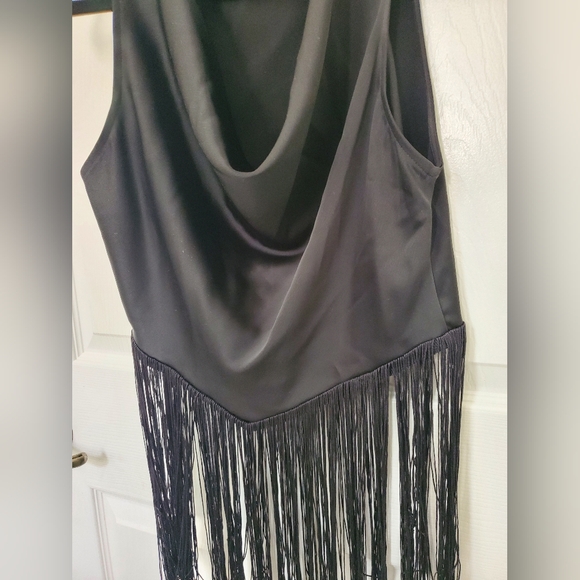 Zara evening fringe top - Picture 2 of 3